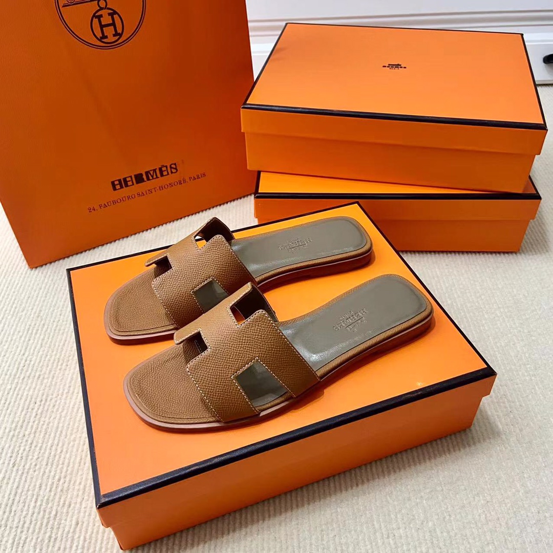 에르메스 올수공 오란 슬리퍼 샌들 앱송 44